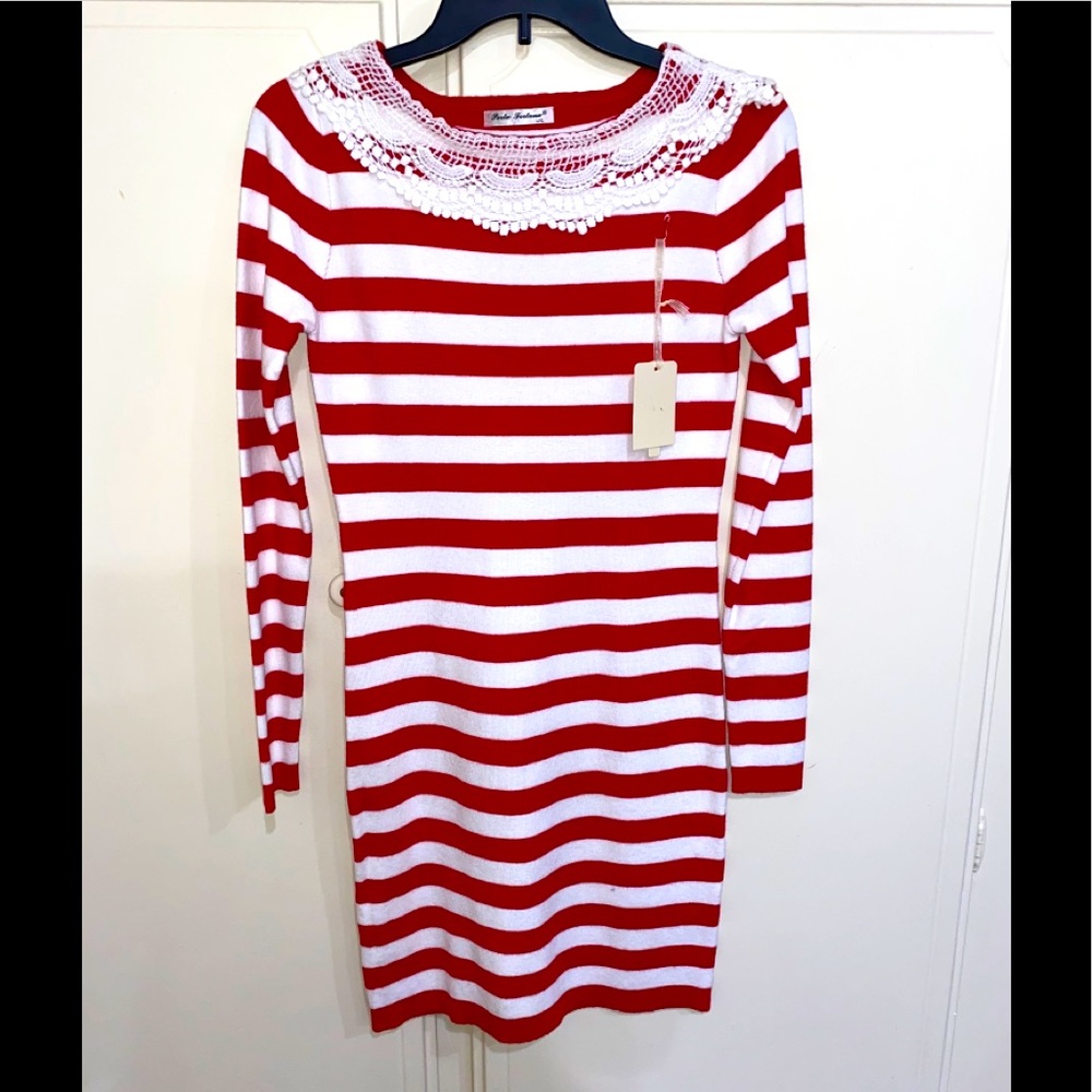 Red/white Dress